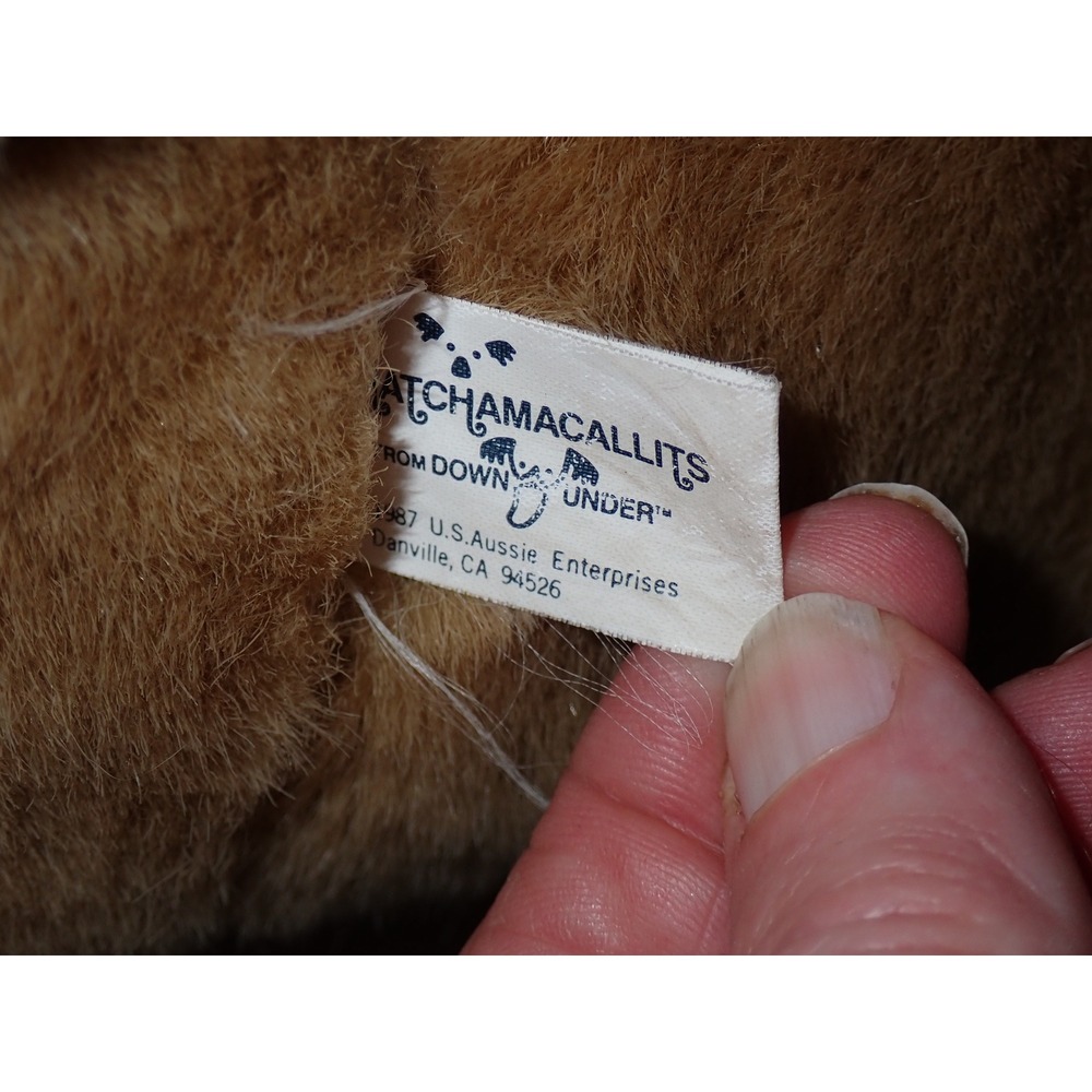 Vintage 1987‎ Whatchamacallits From Down Under Kangaroo With Joey Stuffed Plush - Picture 5 of 5